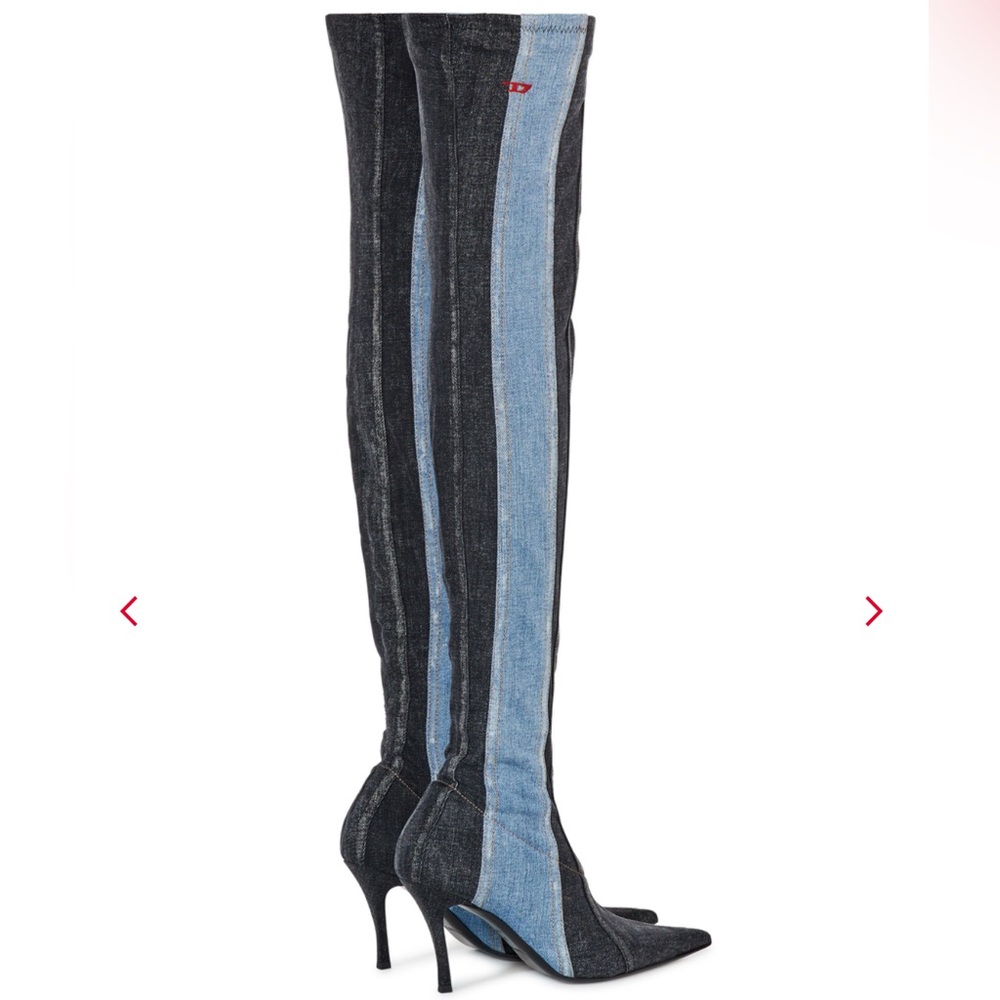 Diesel D-Venus Tbts over the knee boots, only worn once. Box included!